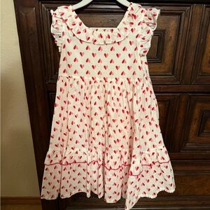 Pink Chicken Red Heart Dress